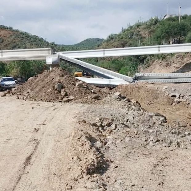 Peritaje Evaluará Daños por Colapso de Trabes en Puente de Tolimán